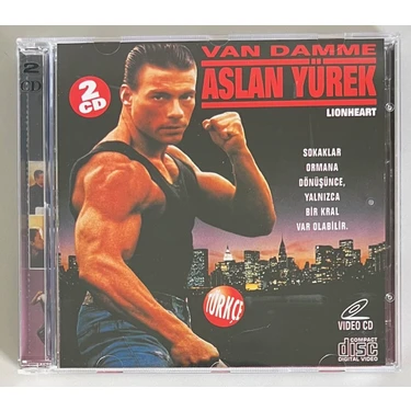 Van Damme Aslan Yürek (Lionheart) VCD (Orijinal 1990 Dönem Fiyatı