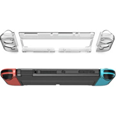 Nintendo Switch OLED Kristal Shell Pc Kılıf Tam