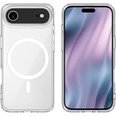 iPhone 17 Air Için Uyumlu Magsafe Özellikli Şeffaf