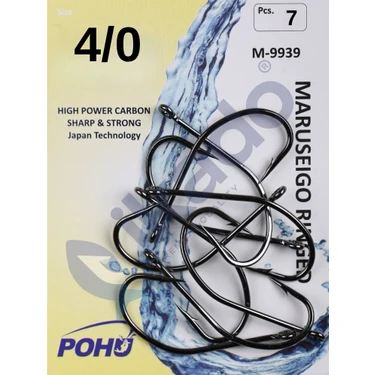 Pohu M-9939 4/0  7 Adet Olta
