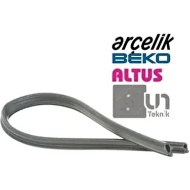 Arçelik Beko Altus 6230 Ht Bulaşık Makinesi Kapı Alt Sızdırmazlık Contası Siyah Kaliteli