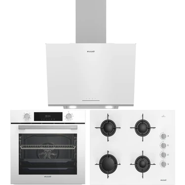 Arçelik Beyaz Üçlü Set ( Afc 340 B - Ocd t 651 Eb - Ade 606-2 B