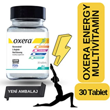 Oxera Energy Multivitamin 30 Tablet — Hepsiburada ürün görseli