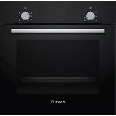 Bosch HBF010BA1T Serie 2 60 x 60 cm Siyah Ankastre Fırın 2 Programlı Enerji Sınıfı