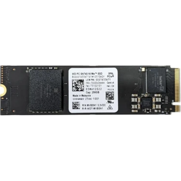 Wd SN740 2280 512GB Nvme Pcıe M.2. 5150/4850 SSD (Kutusuz) Fiyatı
