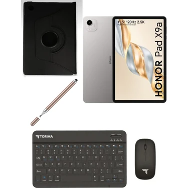 Pad X9A 8gb 256GB Wi-Fi 11.5 Inç Gri Tablet + Kılıf + Kalem + Klavye +