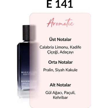 David Walker E141 Serve 100 ml Erkek Parfüm | Aromatic Fiyatı