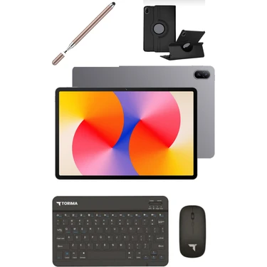 Huawei Matepad Se 11 4+128GB Gri + Kılıf + Kalem+ Klavye +