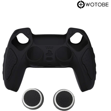 WOTOBE Playstation 5 Dualsense Joystick Silikon Koruyucu Kılıf ve Analog Koruyucu
