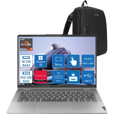 Lenovo Ideapad Flex5 14ABR8 Amd Ryzen 7 5825U 16GB 512GB Fiyatı