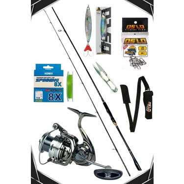 竿 Oslo Zen Pro 274CM 8-42GR Oslo Next 4000 8 Örgü Spin Olta Fiyatı