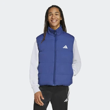 adidas Erkek  Mavi  Yelek ESS 3S PUF D V