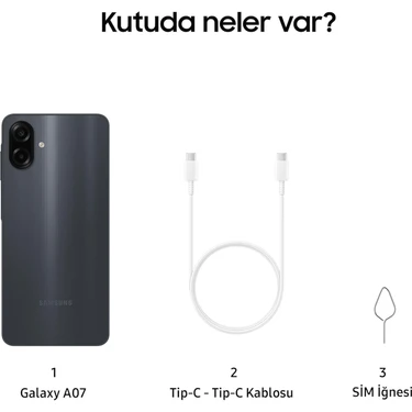 Samsung Galaxy A07 128 GB 4 GB Ram (Samsung Türkiye Fiyatı