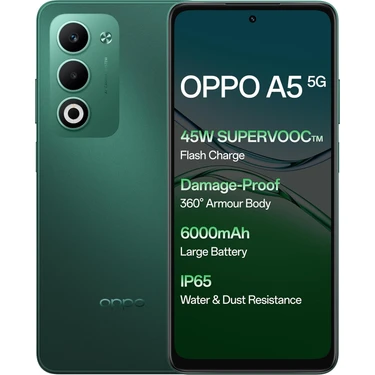 Oppo A5 5G 8GB / 256GB (Yeşil) - Oppo Türkiye Fiyatı