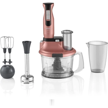 4'lü Çok Fonksiyonlu Blender Seti, 1500W Güç, Buz Kırma, Doğrayıcı, Mutfak