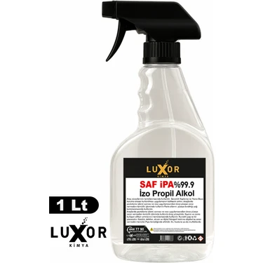 Luxor Kimya İzopropil Alkol Spreyli %99.9 Saf İpa Yüzey Temizleyici 1