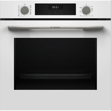 Bosch Beyaz 3 Lü Ankastre Set 411 ( HUA717BV0T - POP6C2P30O - DWK66PJ20T ) - Buhar Destekli