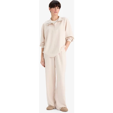 DeFacto Wide Leg Modal Pantolon