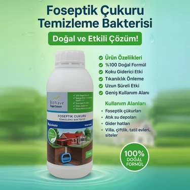 Foseptik Tank Koku ve Atık Giderici - 1