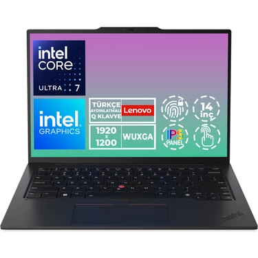 Lenovo Thinkpad X1 Carbon G12 Ultra 7 165U 32GB 1tb SSD 14 Fiyatı