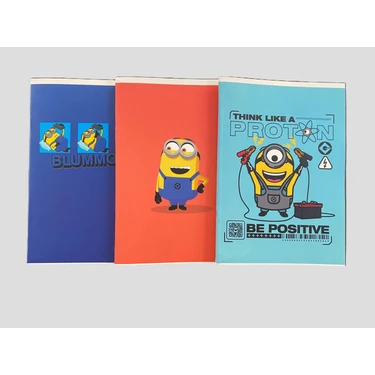 Meteksan Minions A5 40 Yaprak Çizgili Karton Kapak 1 Adet Fiyatı