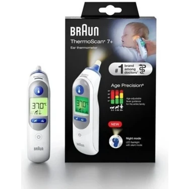 Braun Thermoscan 7 Plus Irt 6525 Kulaktan Ateş
