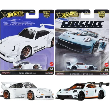 ホットウィール RWB Porsche 930+Rexy+R34 セット Premium Set - Hot Wheels Rwb Porsche 930 & Hot Wheels Fiyatı