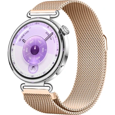 Huawei Watch Gt6 41MM Uyumlu Manyetik Milanese Loop Metal