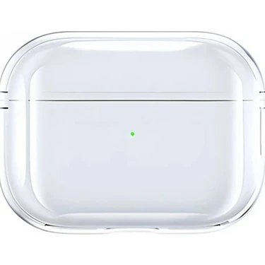 Airpods Pro 3. Nesil ile Uyumlu Şeffaf Cyrstal Clear Ultra Berrak Kılıf ( Kulaklık Değildir