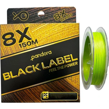 Pandora Black Label 8x 150M Green Ip - Örgü Misina 0,20MM Fiyatı