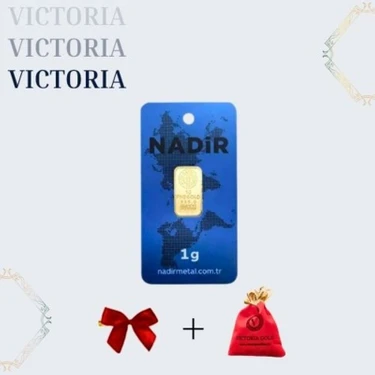 Victoria Gold 1 Adet 1 gr 24 Ayar  995 Altın (Nadir Yada Gar