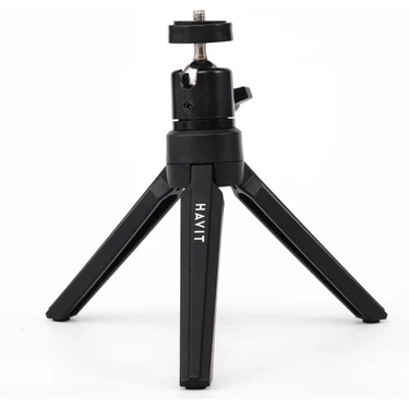 Havit PA302 Mini Projeksiyon Tripod 28 cm Yükseklik ve 360 Derece Döner Başlık ile Taşınabilir