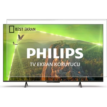 Philips 50PUS8500 Tv Ekran Koruyucu - Philips 50" Inç 126CM 4K UHD Dolby Atmos Titan Os Ambilight