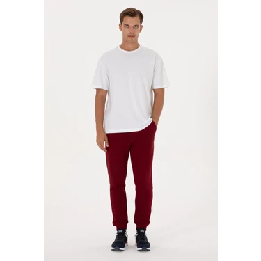 U.s. Polo Assn. Erkek Bordo Eşofman Altı