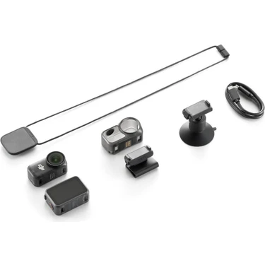 DJI OSMO NANO (128GB) Siyah Aksiyon Kamerası Full HD Desteği ile Gelişmiş Görüntü