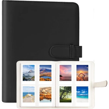 Instax Mini Serisi Uyumlu 256 Fotoğraf Kapasiteli Albüm (9x6 Cm'e Kadar Fotoğraflar