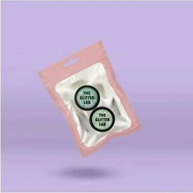 The Glitter Lab Aydınlatıcı Glitter Seti - Plaın Duo 10 gr Beyaz ve 10 gr Rainbow