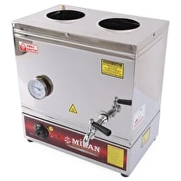 Mizan 30 Litre Elektrikli Çay Kazanı Paslanmaz Çelik Renkli Kahveci Kazanı ve Çay