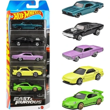 ひると　　　　F,N ,M,P,V 1806 Hot Wheels Araba Seti Fast & Furıous JBJ80 Fiyatı