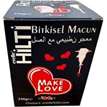 Evelle Hilti Bitkisel Macun 240 G Türkiye Menşeli Karışık İçerik ile Enerji