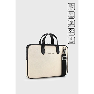 13-14" Inç Su Geçirmez Kumaş Özellikli Macbook Air-Pro Evrak Bilgisayar Notebook Laptop