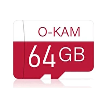64 GB O-Kam Hafıza Kartı Faster Transfer Speed Class 10 4k Video