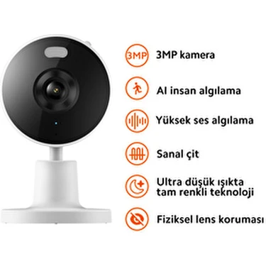 Akıllı Kamera C100 (Xiaomi Türkiye