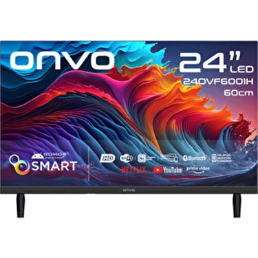 Onvo 24OVF6001H 24'' 61 Ekran Uydu Alıcılı Full HD Smart LED