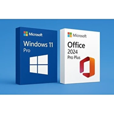 Microsoft Windows 11 Pro + Office 2024 Pro Plus Dijital Lisans