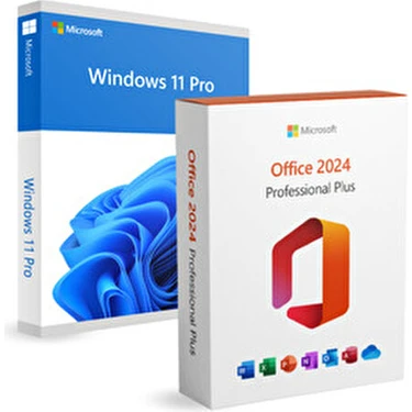 Windows 11 Pro + Office 2024 Pro Plus Dijital Lisans