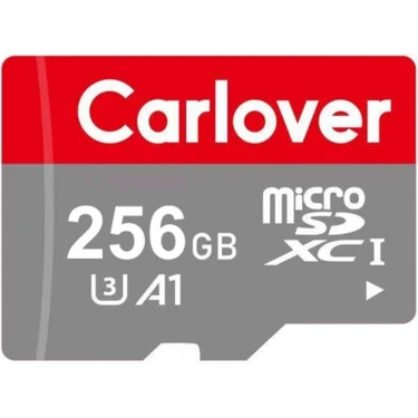 Carlover 256 GB MicroSD Hafıza Kartı UHS-I Class 10 Yüksek Hız Ve Güvenli