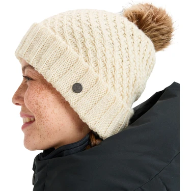 Roxy Blizzard Beanie Kadın Beyaz
