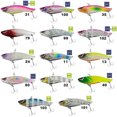 Kendo Zero Arise Steel-B 82S 82MM 29GR Vibrasyon Jig Yem Fiyatı