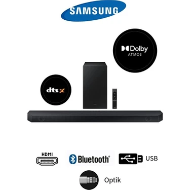 3 Boyutlu Çevresel Ses Dts Virtual x & Dolby Audio Game Mode, Derin ve Zengin Bas 3.1 Soundbar